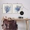 Stupell Industries Blue Coral Branches 2pc Canvas Wall Art Set Design by Susan Arnot